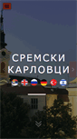 Mobile Screenshot of karlovci.org.rs