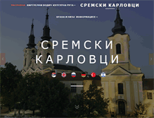 Tablet Screenshot of karlovci.org.rs